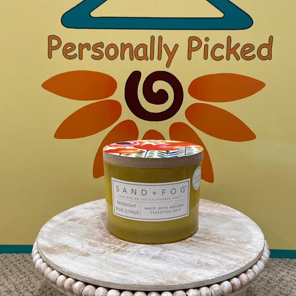 Sand + Fog Accents Sand Fog Midnight Blue Citrus Candle Poshmark